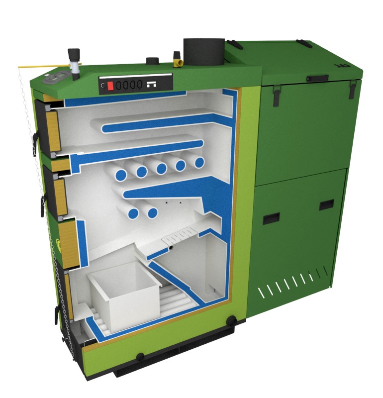 Твердотопливный котел SAS ECO 175