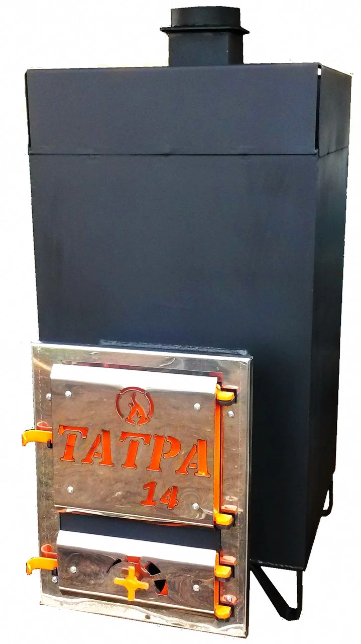 Печь банная Татра 14 с баком для воды